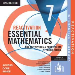 Essential Mathematics for the Victorian Curriculum 7 Reactivation Card de David Greenwood