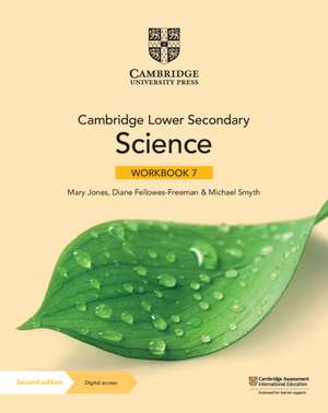 Cambridge Lower Secondary Science Workbook 7 with Digital Access (1 Year) de Mary Jones