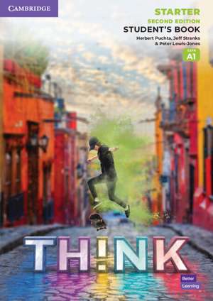 Think Starter Student's Book British English de Herbert Puchta