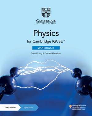 Cambridge IGCSE™ Physics Workbook with Digital Access (2 Years) de David Sang