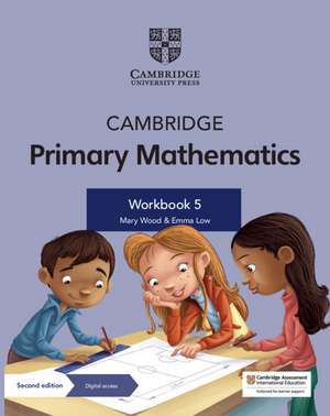 Cambridge Primary Mathematics Workbook 5 with Digital Access (1 Year) de Mary Wood