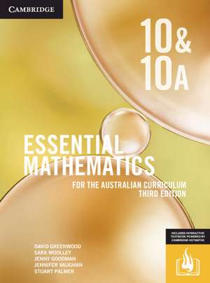 Essential Mathematics for the Australian Curriculum Year 10&10A de David Greenwood