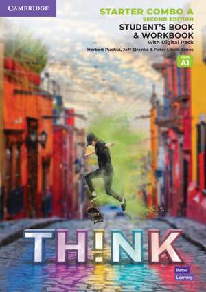 Think Starter Student's Book and Workbook with Digital Pack Combo A British English de Herbert Puchta