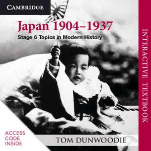 Japan 1904–1937 Interactive Digital Card: Stage 6 Topics in Modern History de Tom Dunwoodie