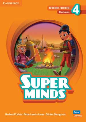 Super Minds Level 4 Flashcards British English de Herbert Puchta