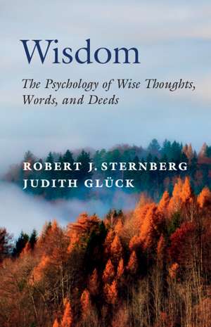 Wisdom: The Psychology of Wise Thoughts, Words, and Deeds de Robert J. Sternberg