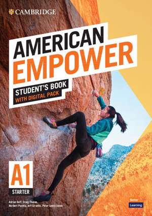 American Empower Starter/A1 Student’s Book with Digital Pack de Adrian Doff