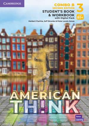 Think Level 3 Student's Book and Workbook with Digital Pack Combo B American English de Herbert Puchta