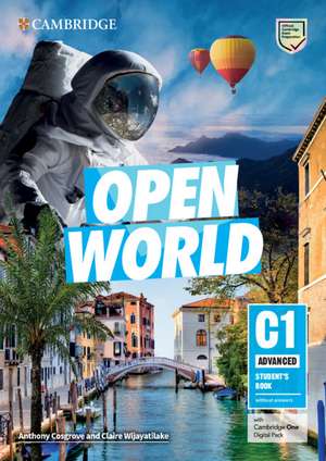 Open World Advanced Student's Book without Answers de Anthony Cosgrove