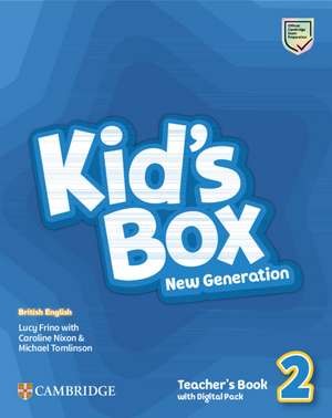 Kid's Box New Generation Level 2 Teacher's Book with Downloadable Audio British English de Lucy Frino