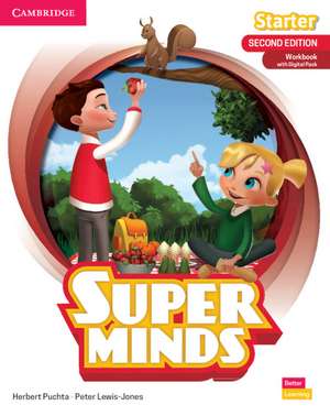 Super Minds Starter Workbook with Digital Pack British English de Herbert Puchta