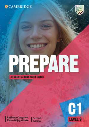 Prepare Level 9 Student's Book with eBk de Anthony Cosgrove