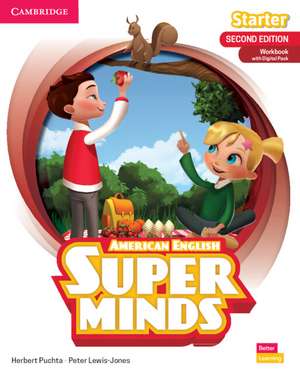 Super Minds Starter Workbook with Digital Pack American English de Herbert Puchta