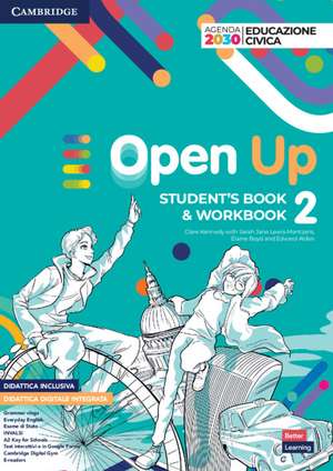 Open Up Level 2 Student's Book and Workbook Combo Standard Pack de Clare Kennedy