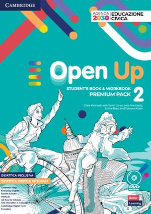 Open Up Level 2 Student's Book and Workbook Combo Premium Pack de Clare Kennedy