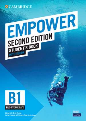 Empower Pre-intermediate/B1 Student's Book with eBook de Adrian Doff