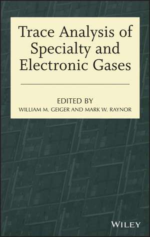 Gas Analysis de William M Geiger