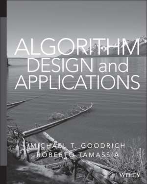 Algorithm Design and Applications de MY Goodrich