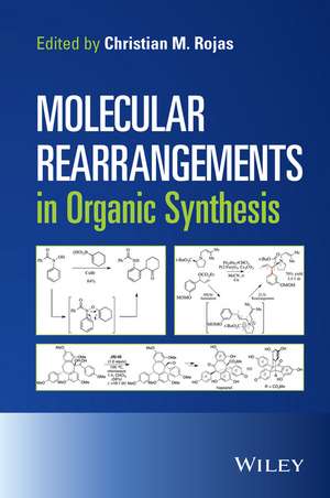 Molecular Rearrangements in Organic Synthesis de CM Rojas