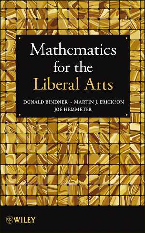 Mathematics for the Liberal Arts de D Bindner