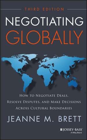 Negotiating Globally de Jeanne M Brett