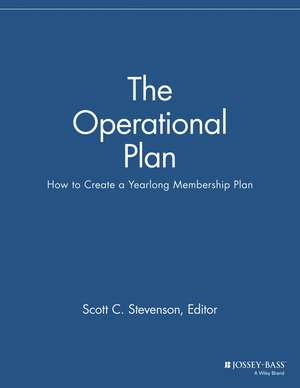 The Operational Plan – How to Create a Yearlong Membership Plan de . MMR