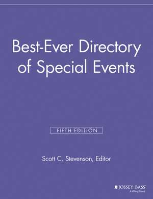 Best–Ever Directory of Special Events, 5th Edition de . SPEG