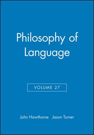 Philosophy of Language de Barbara Abbott