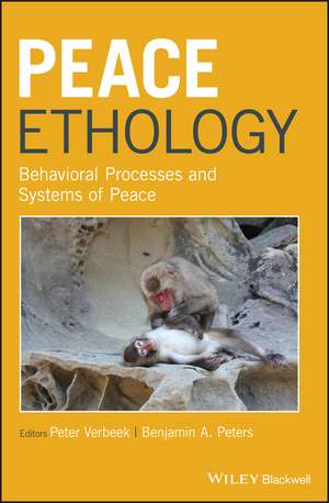 Peace Ethology de Peter Verbeek