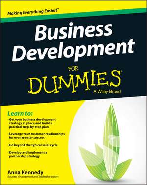 Business Development For Dummies de A. Kennedy