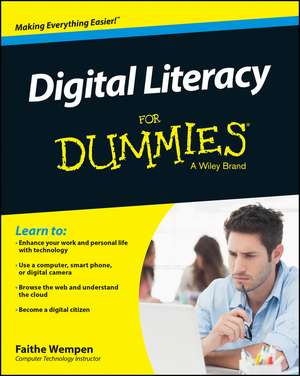 Digital Literacy For Dummies de F Wempen