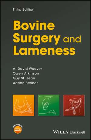 Bovine Surgery and Lameness, 3e de A Weaver