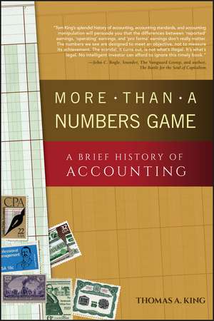 More Than a Numbers Game de Thomas A King