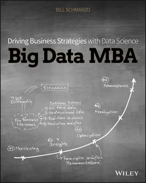 Big Data MBA – Driving Business Strategies with Data Science de B Schmarzo