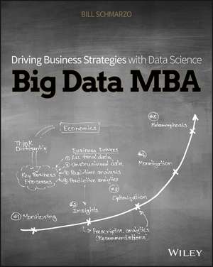 Big Data MBA de Bill Schmarzo