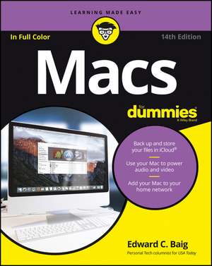 Macs for Dummies de Edward C Baig