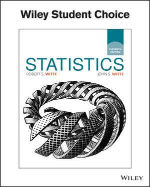 Statistics Eleventh Edition de Witte