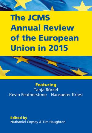 The JCMS Annual Review of the European Union in 20 15 de N Copsey