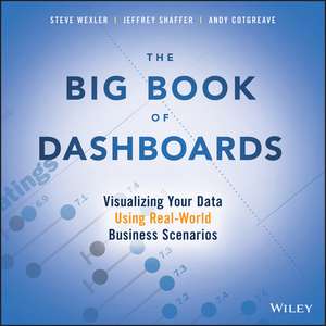 The Big Book of Dashboards – Visualizing Your Data Using Real–World Business Scenarios de S Wexler