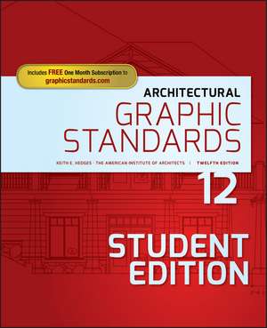 Architectural Graphic Standards de American Institute Of Architects