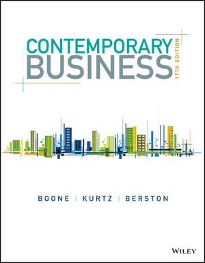 Contemporary Business de Louis E. Boone