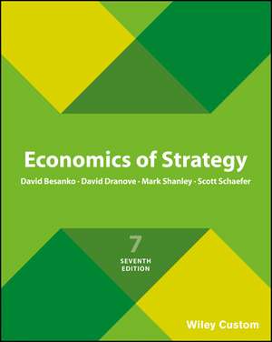 Economics of Strategy, Seventh Edition de D Besanko