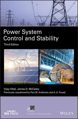 Power System Control and Stability, Third Edition de V Vittal