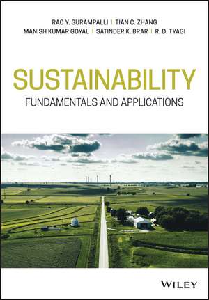 Sustainability – Fundamentals and Applications de RY Surampalli