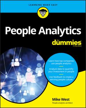 People Analytics For Dummies de M West