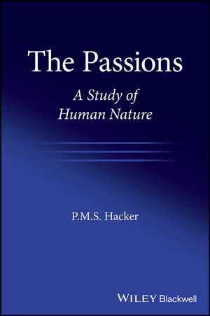 The Passions de P M S Hacker