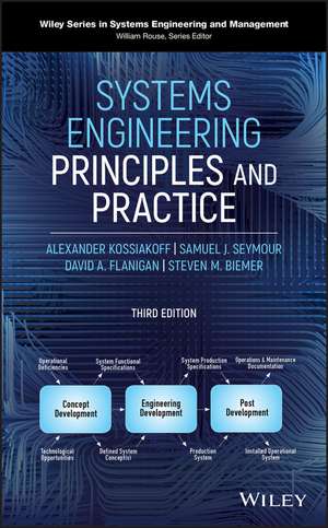 Systems Engineering Principles and Practice, Third Edition de A Kossiakoff