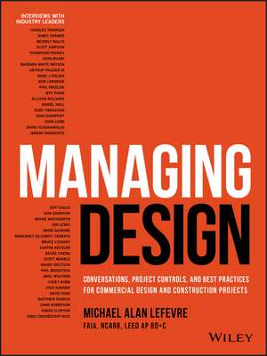 Managing Design de Michael Lefevre