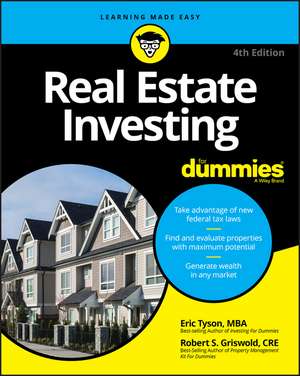 Real Estate Investing For Dummies, 4th Edition de E Tyson