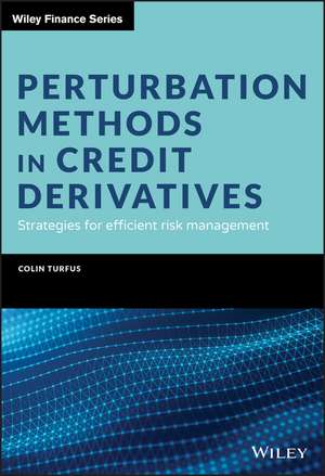 Perturbation Methods in Credit Derivatives – Strategies for Efficient Risk Management de C Turfus